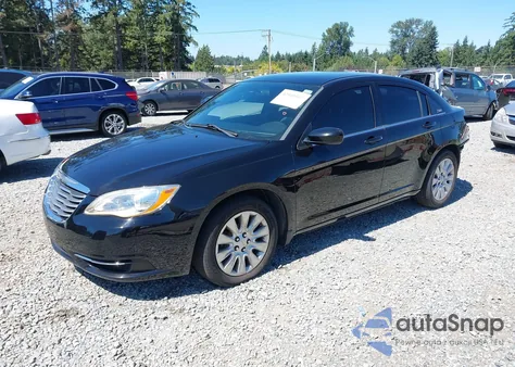 2014 Chrysler 200 Lx из США, поврежденный, VIN 1C3CCBAB2EN231559